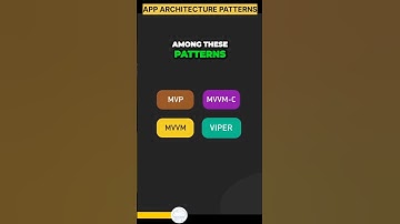 App Architecture Patterns: Common Elements Unveiled #mvc #mvp #mvvm