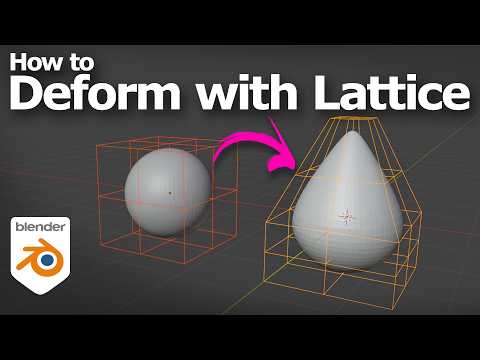 Blender How to deform with lattice