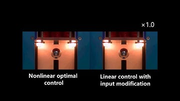 Nonlinear optimal control with validation on a maglev