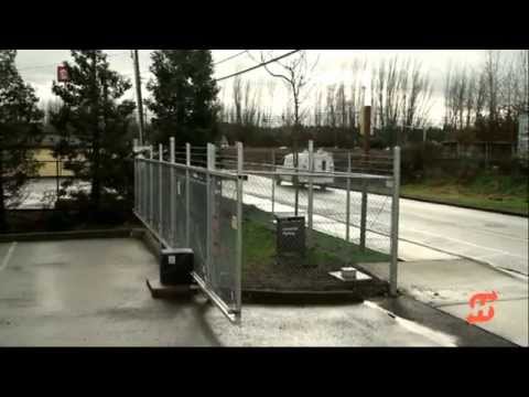 SlideSmart DC™ Gate Operator Installation (Solar model available) by HySecurity