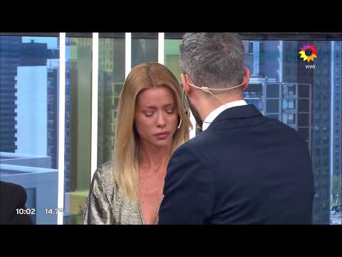 Nicole Neumann rompió en llanto y tuvo que abandonar el piso