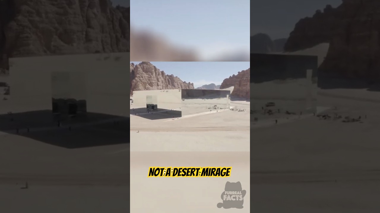 An Invisible Building in the Middle of the Desert…?