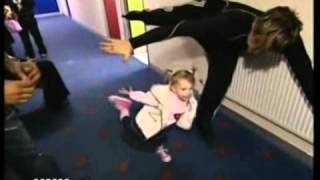 Duncan James & Tianie-Finn (Backstage at Dancing of Ice)