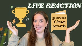 LIVE REACTION to the Goodreads Choice Awards // Voting Round 1!