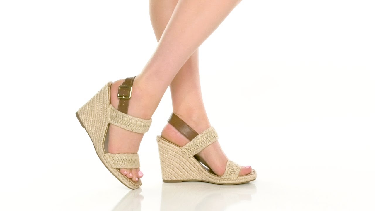 Steve Madden Uri Wedge Sandal SKU: 9519828 - YouTube