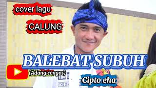 Download Lagu COVER LAGU CALUNG VIRAL BALEBAT SUBUH (adang cengos) voc:CIPTO EHA MP3