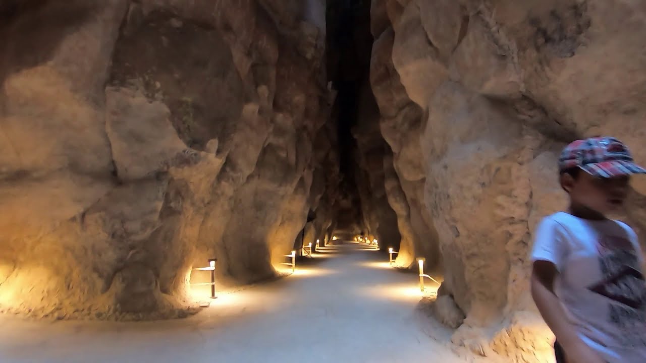 رحلة الأحساء الجزء الثاني ودخول مغارة جبل القارة