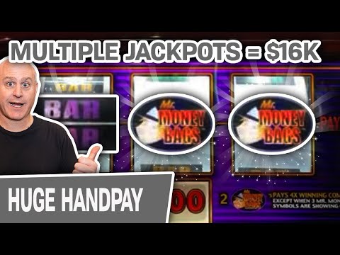💰 $16,000 From MULTIPLE Jackpots 💯 $100 SPINS For My BIGGEST WINS EVER on Mr. Money Bags