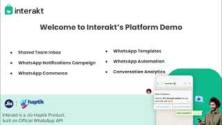 Interakt Platform Demo Video screenshot 5