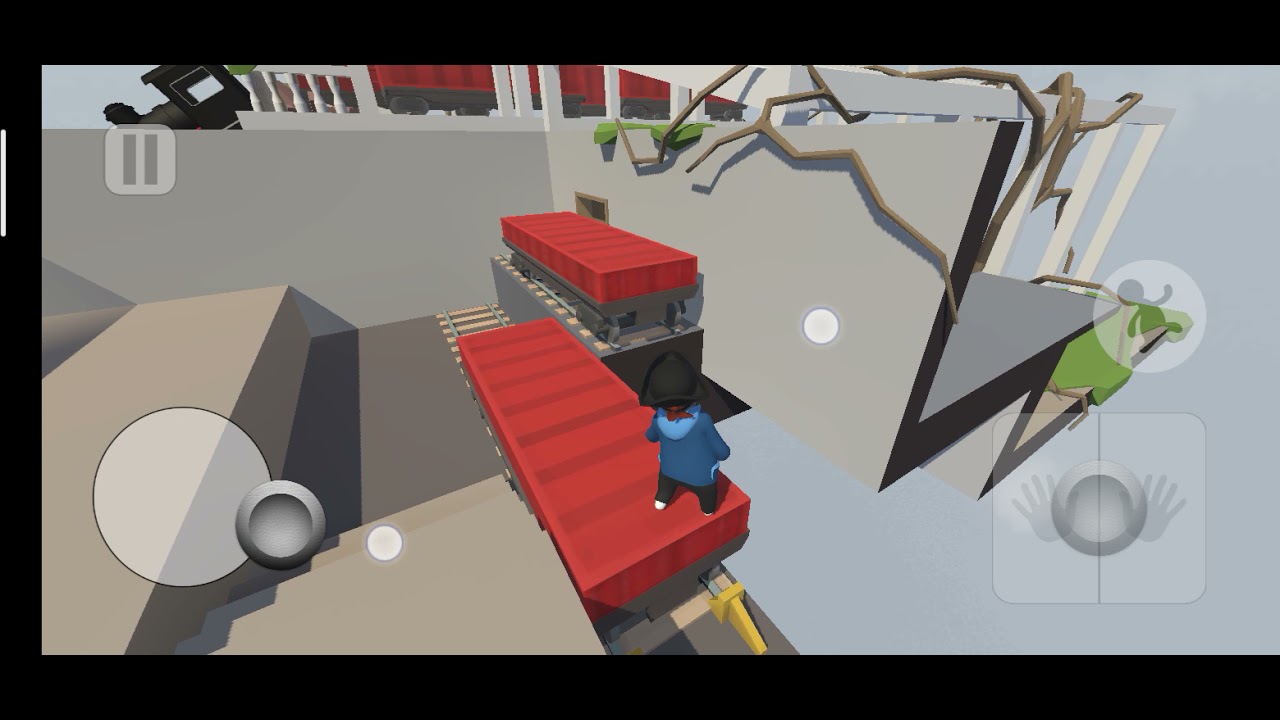 HUMAN FALL FLAT Train (Level 2) Lucknow Gamer YouTube