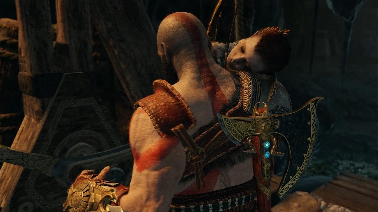 God of War kratos le pide ayuda a freya - YouTube