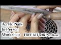 Level Up Your Nail Skills: Acrylic Nails Workshop for Nail Techs in Gatlinburg, July 8-9, 2023!&quot;