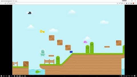 Construct 2 สร้างศัตรู และการกระโดดเหยียบ