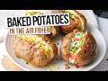 Air Fryer Baked Potatoes [w/ Crispy Skin]
