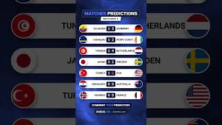 World Cup 2026 Predictions, Tips &amp; Scores ⚽ Matchday 4 — Germany, Netherlands, France &amp; USA 🔥