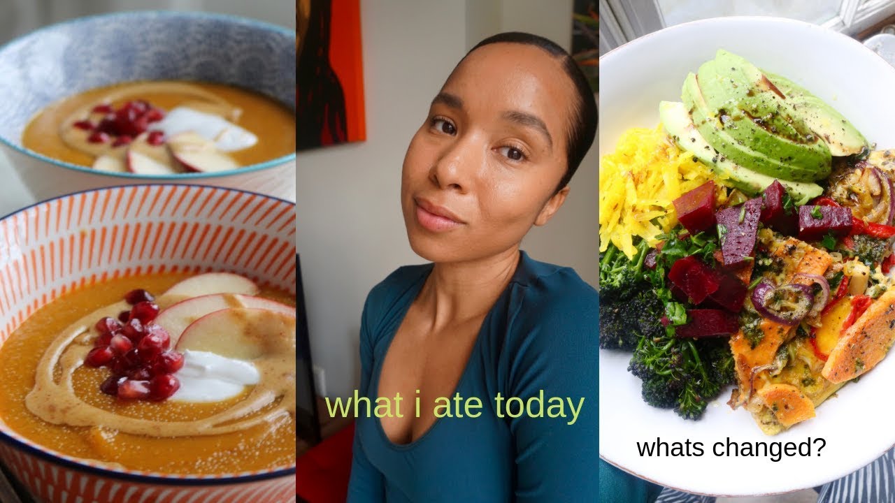 WHAT I ATE TODAY // Intuitive eating + changes I have made