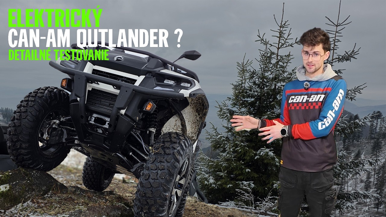 TEST - ⚡ Can-am Outlander MAX Electric ⚡