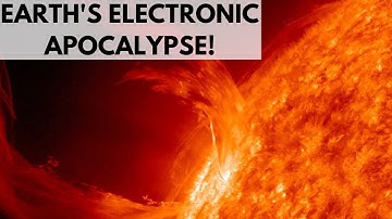 What effect does a solar flare have on electronics?