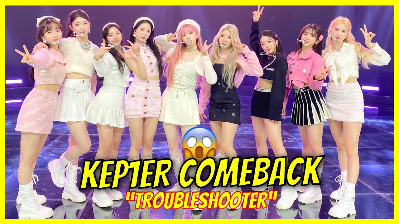 Kep1er Comeback 2022 With The Album TROUBLESHOOTER - YouTube