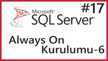 Failover Cluster ile Always On Kurulumu 6.Bölüm | Full Backup | MSSQL Server Eğitimi | 17. Ders