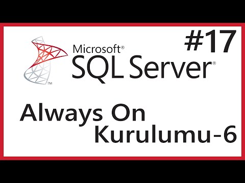 Failover Cluster ile Always On Kurulumu 5.Bölüm | Full Backup | MSSQL Server Eğitimi | 16. Ders