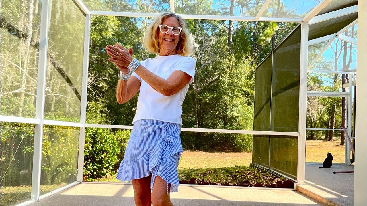 Line dance 6 important steps for the ultra beginner. Teach then my own choreographed song demo