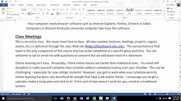 Summer 2016  CIS 141 Orientation