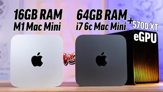 M1 Mac Mini vs Intel i7 Mac Mini + eGPU for Pro Apps! screenshot 5