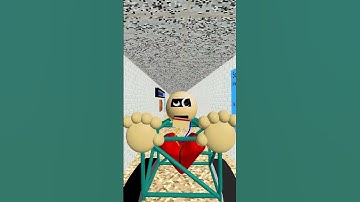 Thumbnail of Baldi is STUCK! 😂😱 #baldi  #memes #funny #animation #stuck