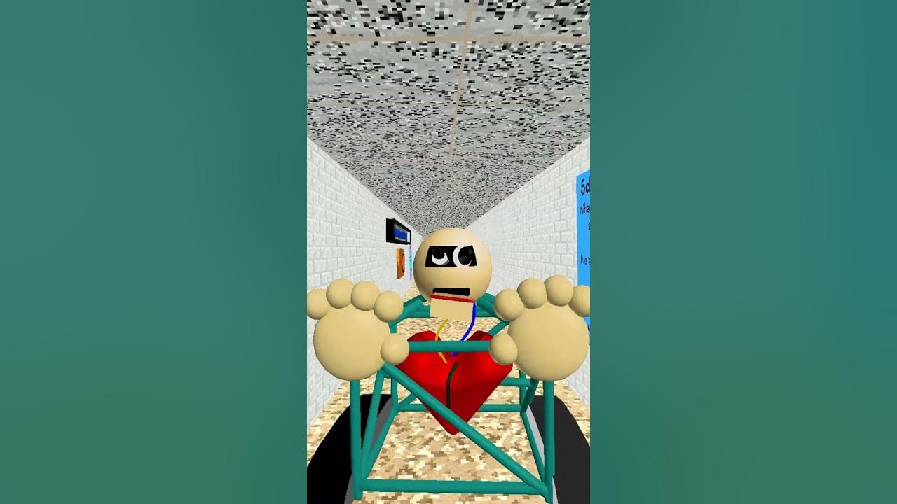 Baldi is STUCK! 😂😱 #baldi  #memes #funny #animation #stuck
