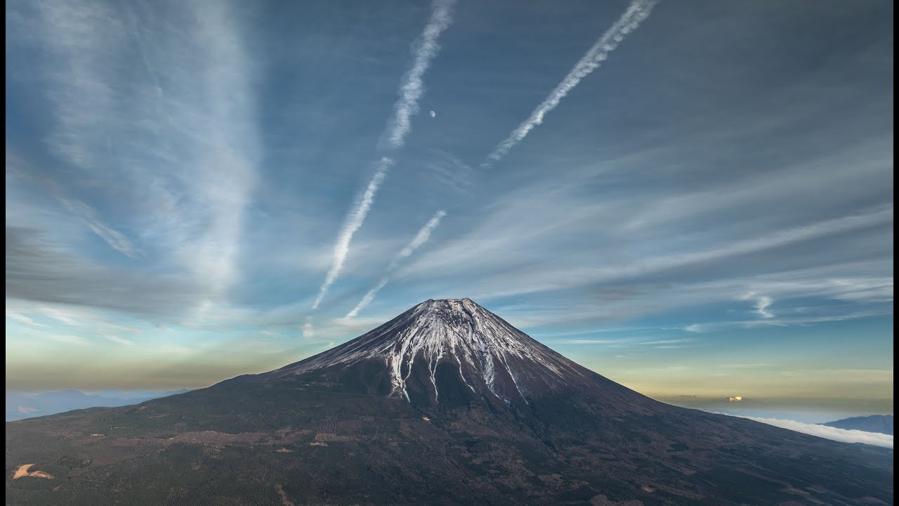 高高度 富士山ドローン空撮