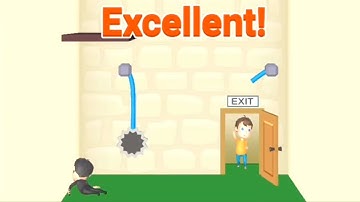 Rescue Cut - Rope Puzzle Game All Levels 1-50