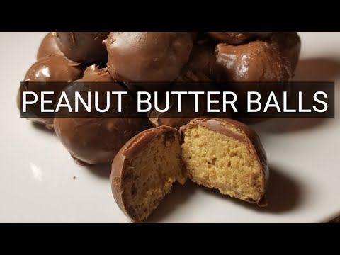 Easy Peanut butter balls
