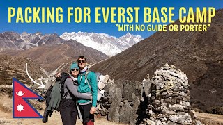ULTIMATE packing list for trekking Everest Base Camp with no guide or porter! 🇳🇵 screenshot 1