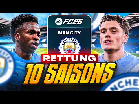 I'M SAVE & TAKE OVER MANCHESTER CITY for 10 seasons… FC 26 Career Mode 🏆👀