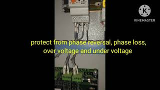 how to check for phase sequence reversal#voltage protection relay