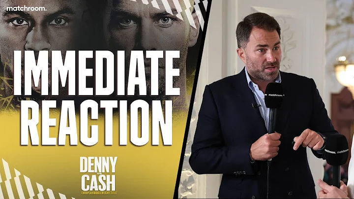 Eddie Hearn Reacts To Canelo/Oscar Beef, Ryan Garcia's Drug Test, Tank's Tweet & Denny Vs Cash - DayDayNews