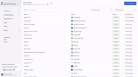 How To Extract Data from Snowflake to HubSpot using Fivetran