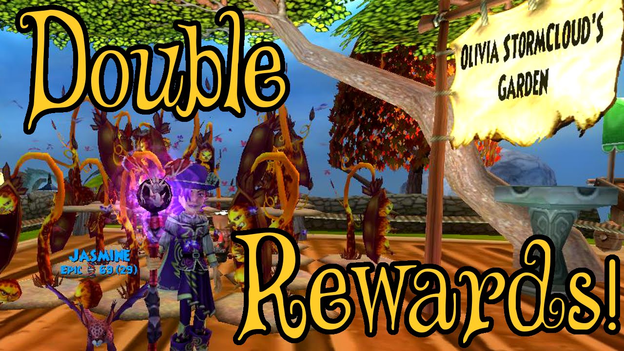 Wizard101 Updates Gardening Member Benefits DOUBLE REWARDS! YouTube