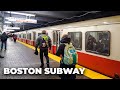 New Yorker Rides the Boston Subway (MBTA) : Old Trains, Strange Transfers & Great Cell Phone Service