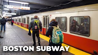 New Yorker Rides the Boston Subway (MBTA) : Old Trains, Strange Transfers & Great Cell Phone Service screenshot 3