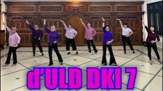 RUNGKAD choreo by. Bambang Satiyawan | Demo | Line Dance | d'ULD DKI 7