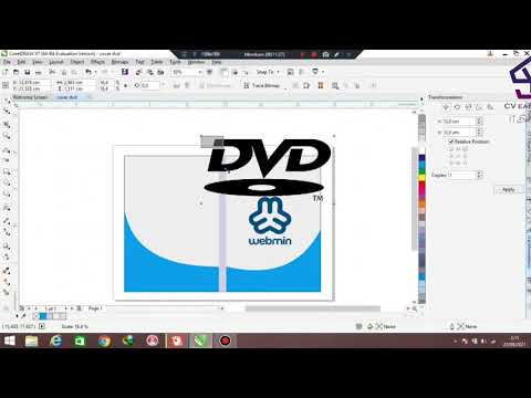 Tutorial Membuat Cover DVD Dengan Menggunakan Coreldraw