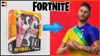 Incredible Neymar Jr Fortnite Football Boots!