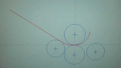 Mô phỏng máy lốc thủy lực 4 trục