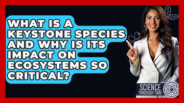 What Is A Keystone Species And Why Is Its Impact On Ecosystems So Critical? - Science Through Time