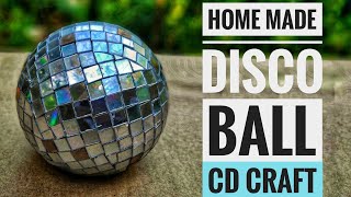 How to Make a Disco Ball Vase, with mirror tiles; As Seen on