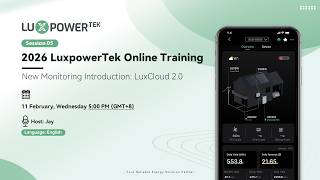 LuxpowerTek Online Training for LuxCloud 2 0 screenshot 4