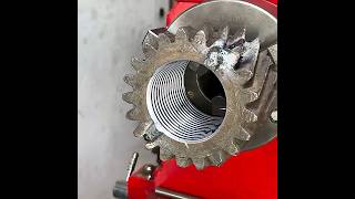 Severely Damaged Helical Gear Restoration | Amazing Workshop Rebuild Process