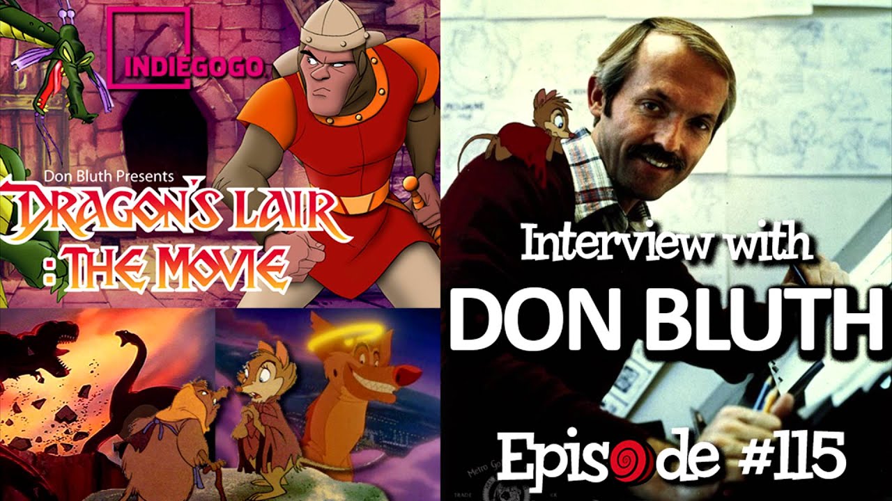 Interview With Don Bluth Secret Of Nimh Dragon S Lair And The Traditional Animation Comeback Rubberonion Animation Podcast 115 Rubberonion Animation